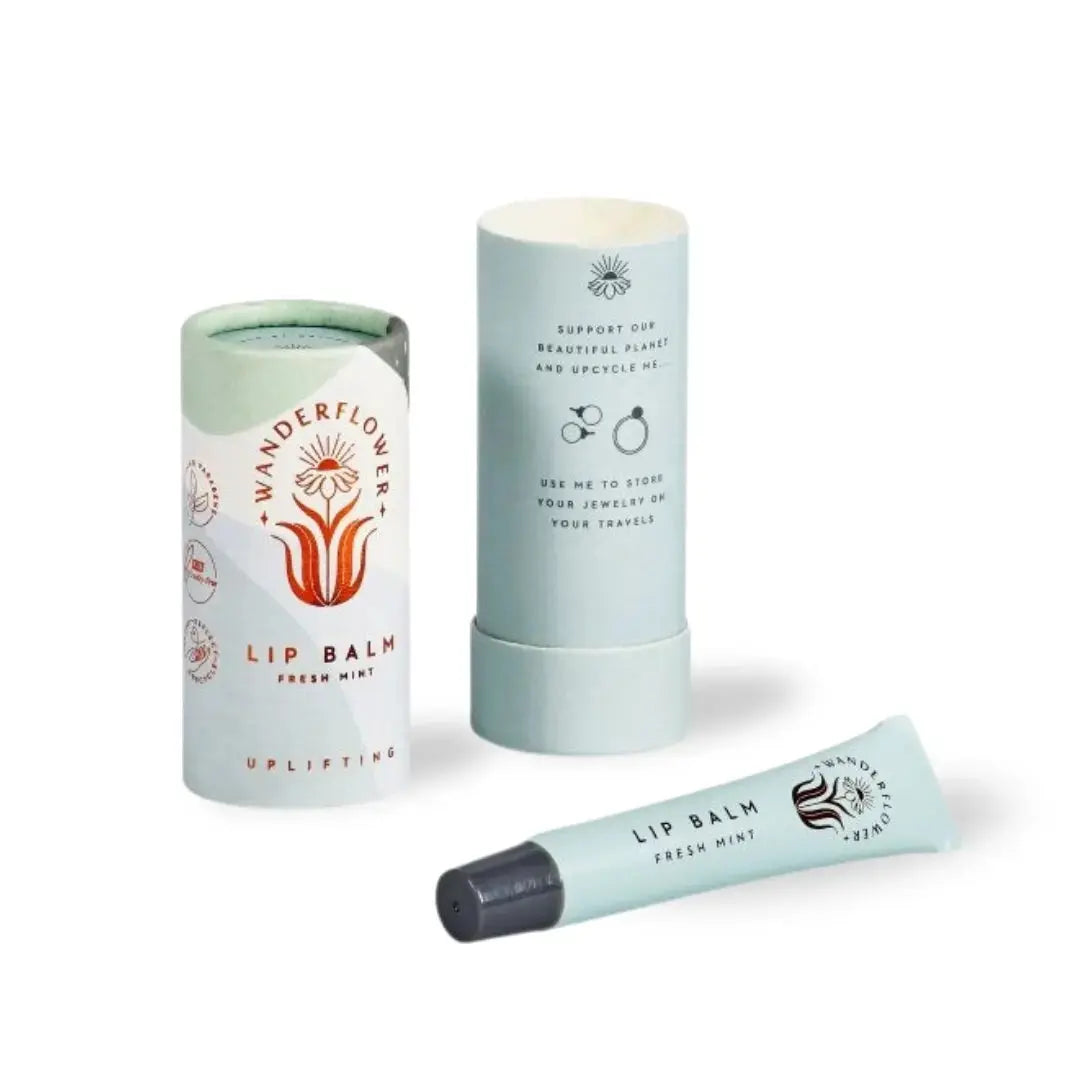 Wanderflower Fresh Mint Lip Balm 